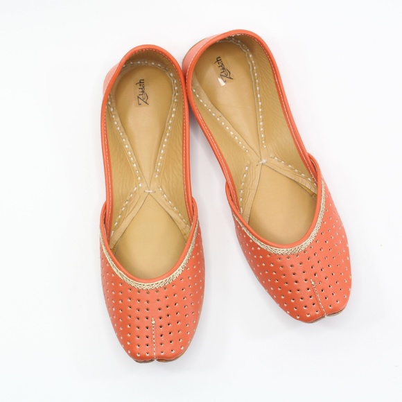 Zebidah Shoes - Zebidah Handmade Womens Leather Flats